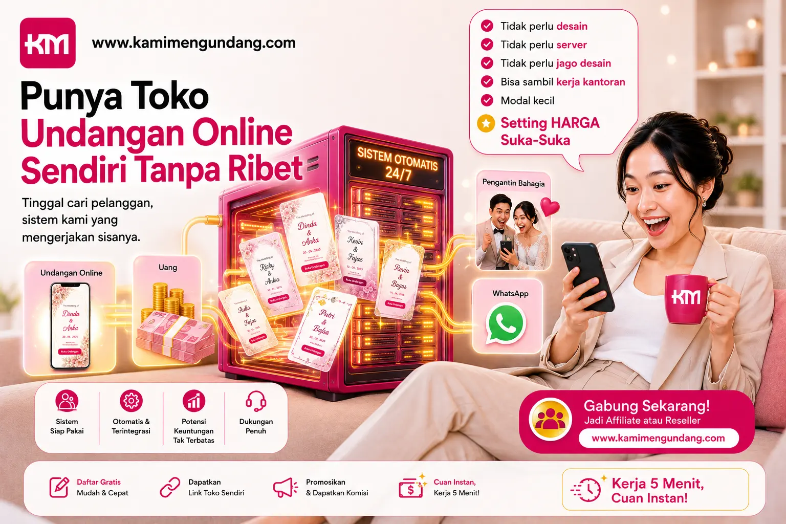 Peluang Bisnis Reseller Undangan Digital